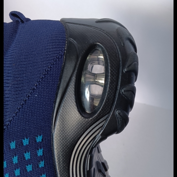 💙 Slow Man Walking Shoes Air Cushion Mesh Slip on 39.5 9 Blue Womens - Picture 10 of 10